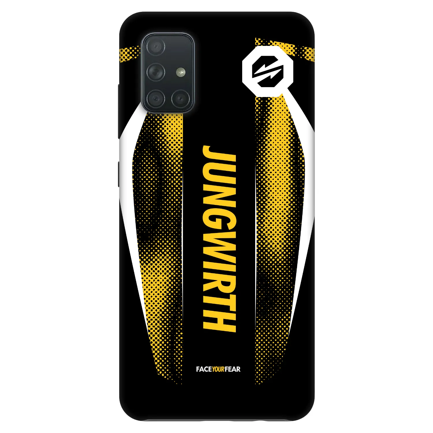 Picasee Fashion Case Samsung Galaxy A71 A715F - OKTAGON - Jungwirth Fight Jersey