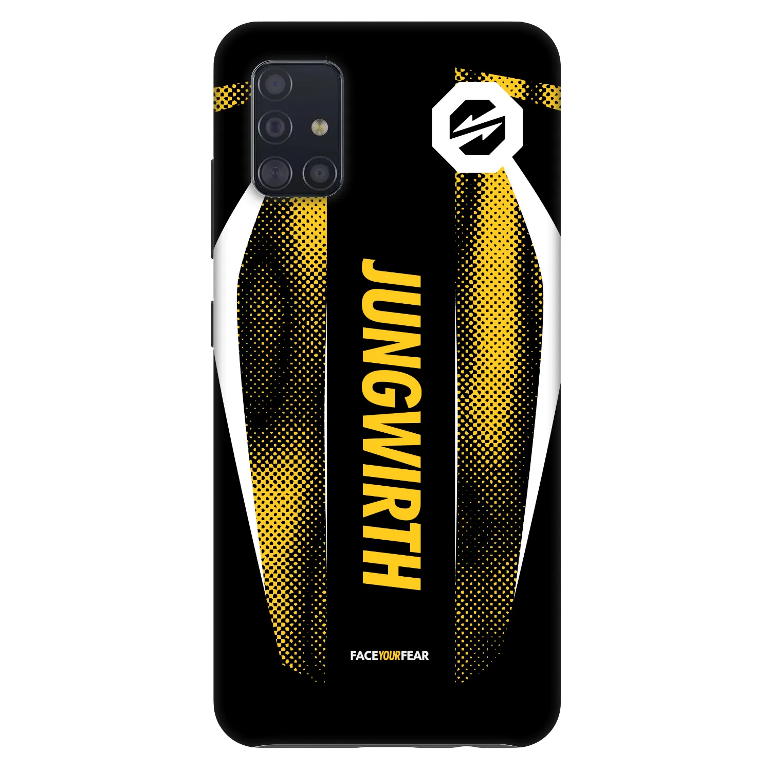 Picasee Fashion Case Samsung Galaxy A51 A515F - OKTAGON - Jungwirth Fight Jersey