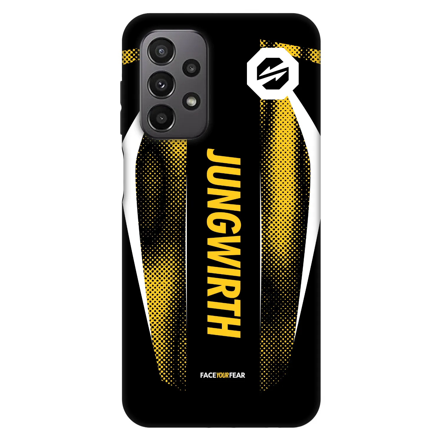 Picasee Fashion Case Samsung Galaxy A23 A236B 5G - OKTAGON - Jungwirth Fight Jersey