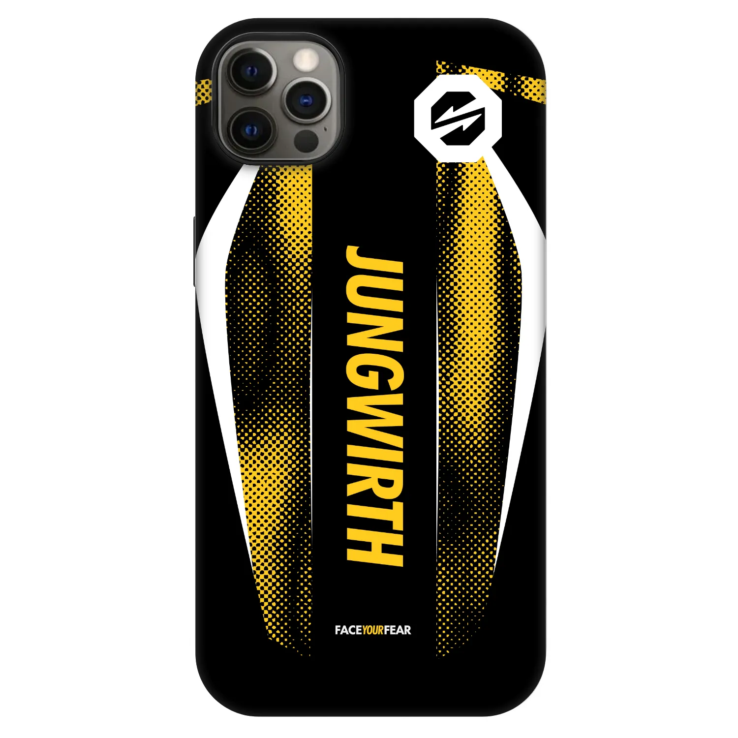 Picasee Fashion Case MagSafe Apple iPhone 12 Pro Max - OKTAGON - Jungwirth Fight Jersey