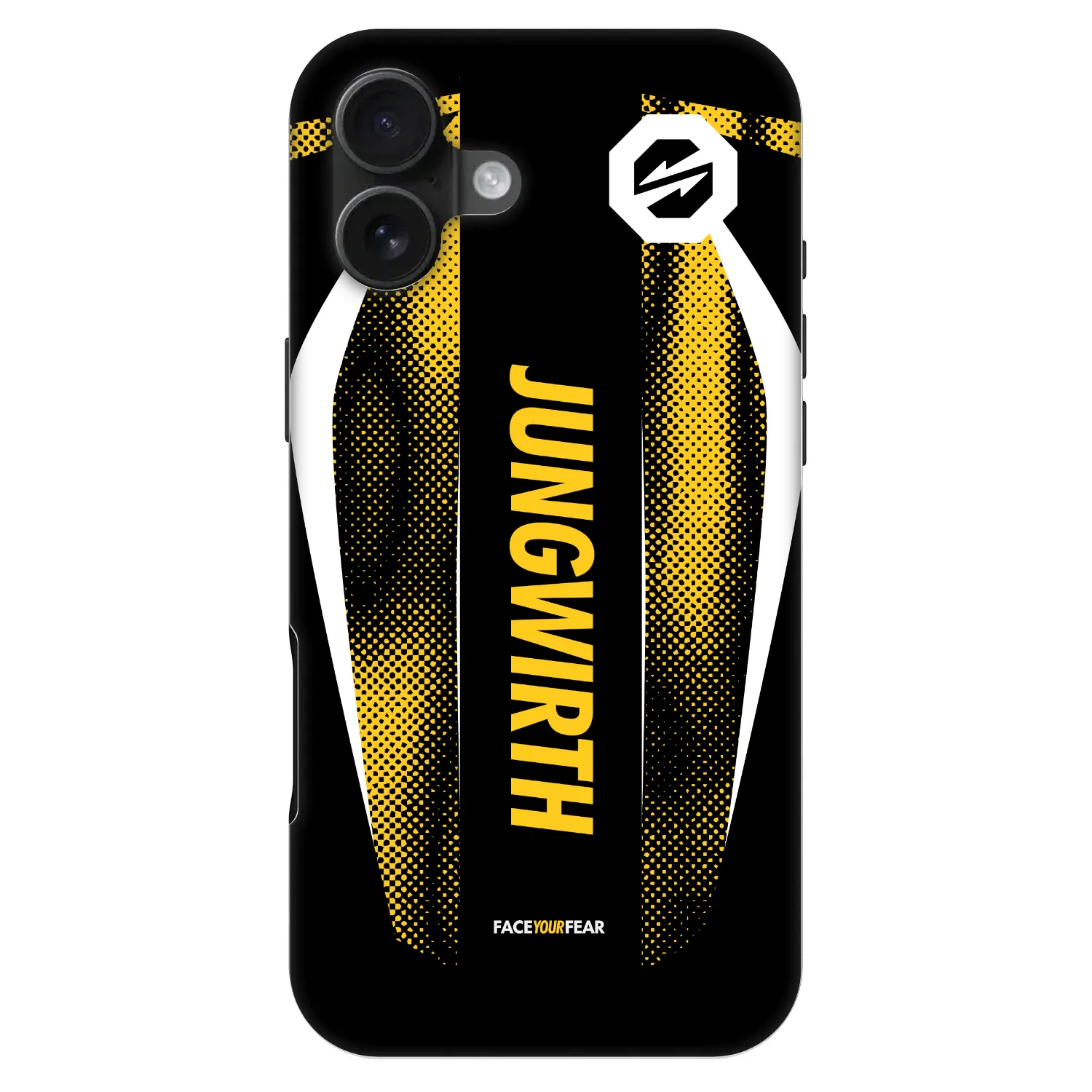 Picasee Fashion Case MagSafe Apple iPhone 16 Plus - OKTAGON - Jungwirth Fight Jersey