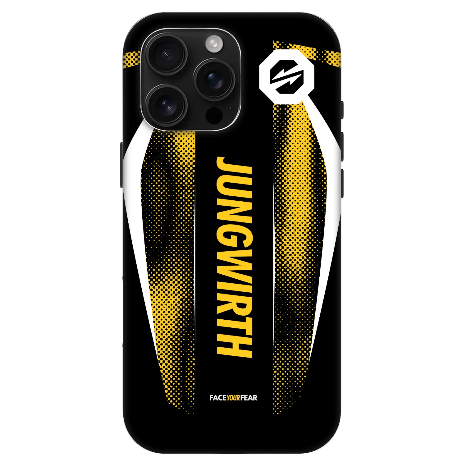 Picasee Fashion Case MagSafe Apple iPhone 16 Pro Max - OKTAGON - Jungwirth Fight Jersey