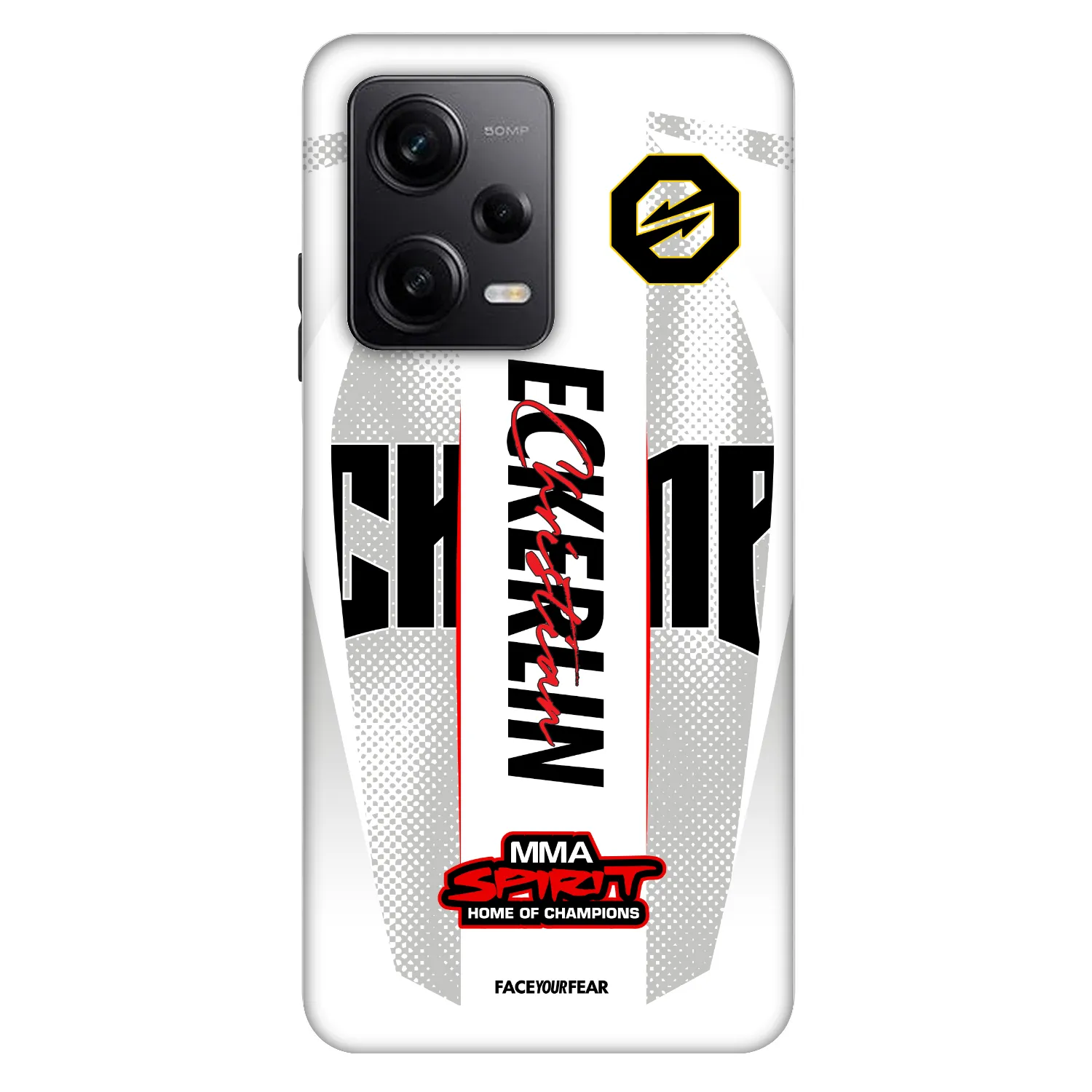 Picasee Fashion Case Xiaomi Redmi Note 12 Pro+ 5G - OKTAGON - Eckerlin Fight Jersey