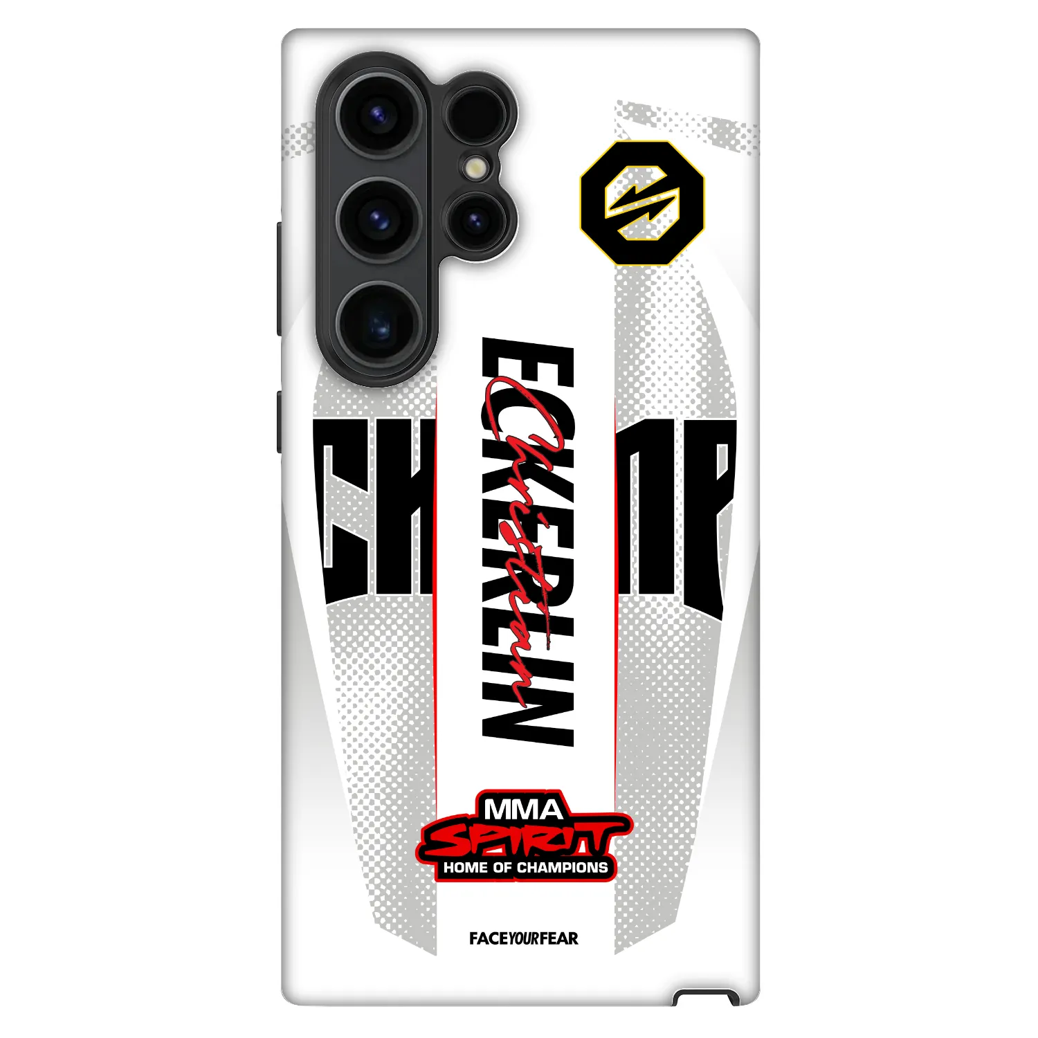 Picasee Fashion Case Samsung Galaxy S22 Ultra 5G - OKTAGON - Eckerlin Fight Jersey