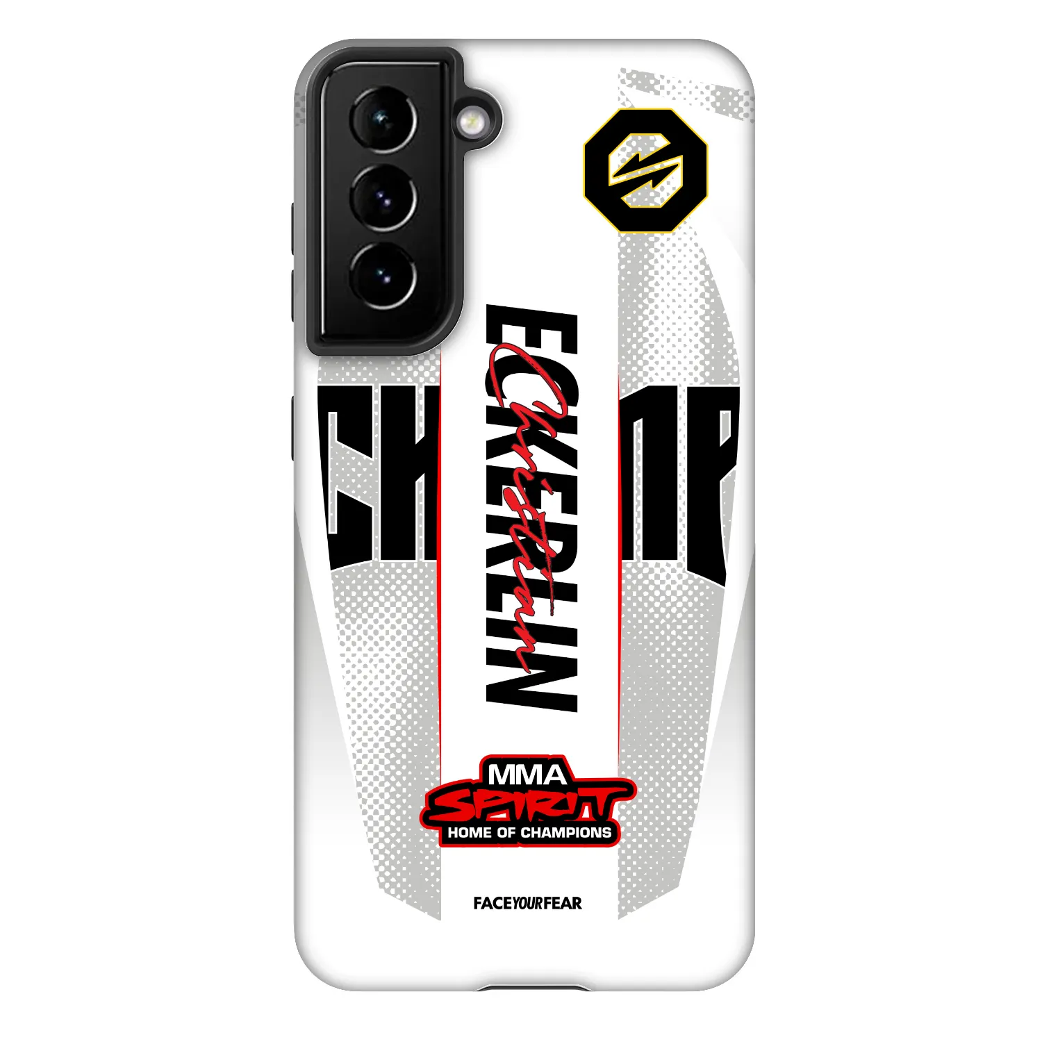 Picasee Fashion Case Samsung Galaxy S21 5G G991B - OKTAGON - Eckerlin Fight Jersey