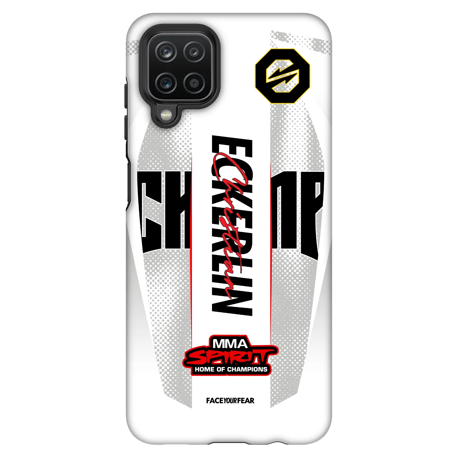 Picasee Fashion Case Samsung Galaxy A12 A125F - OKTAGON - Eckerlin Fight Jersey