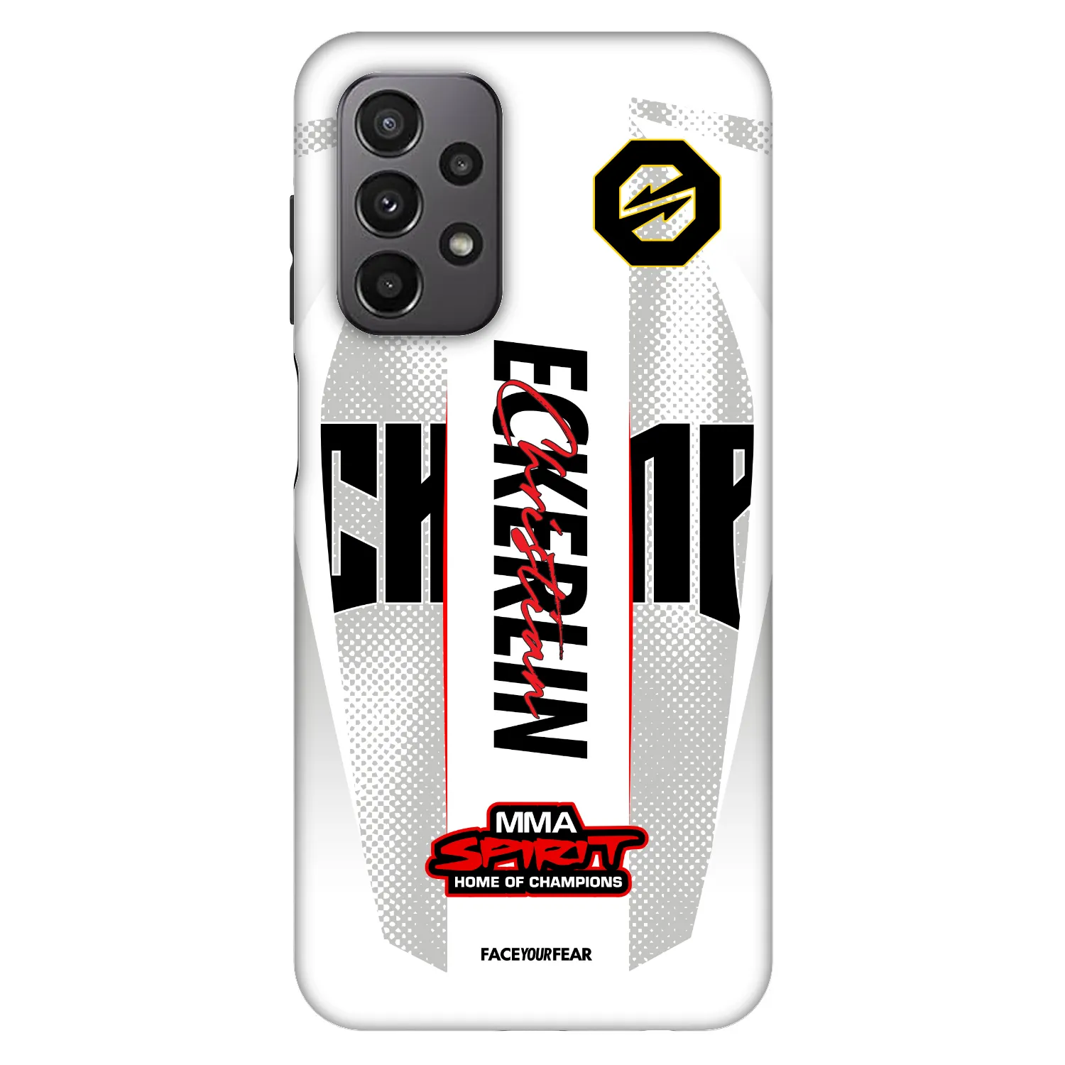 Picasee Fashion Case Samsung Galaxy A23 A235F 4G - OKTAGON - Eckerlin Fight Jersey