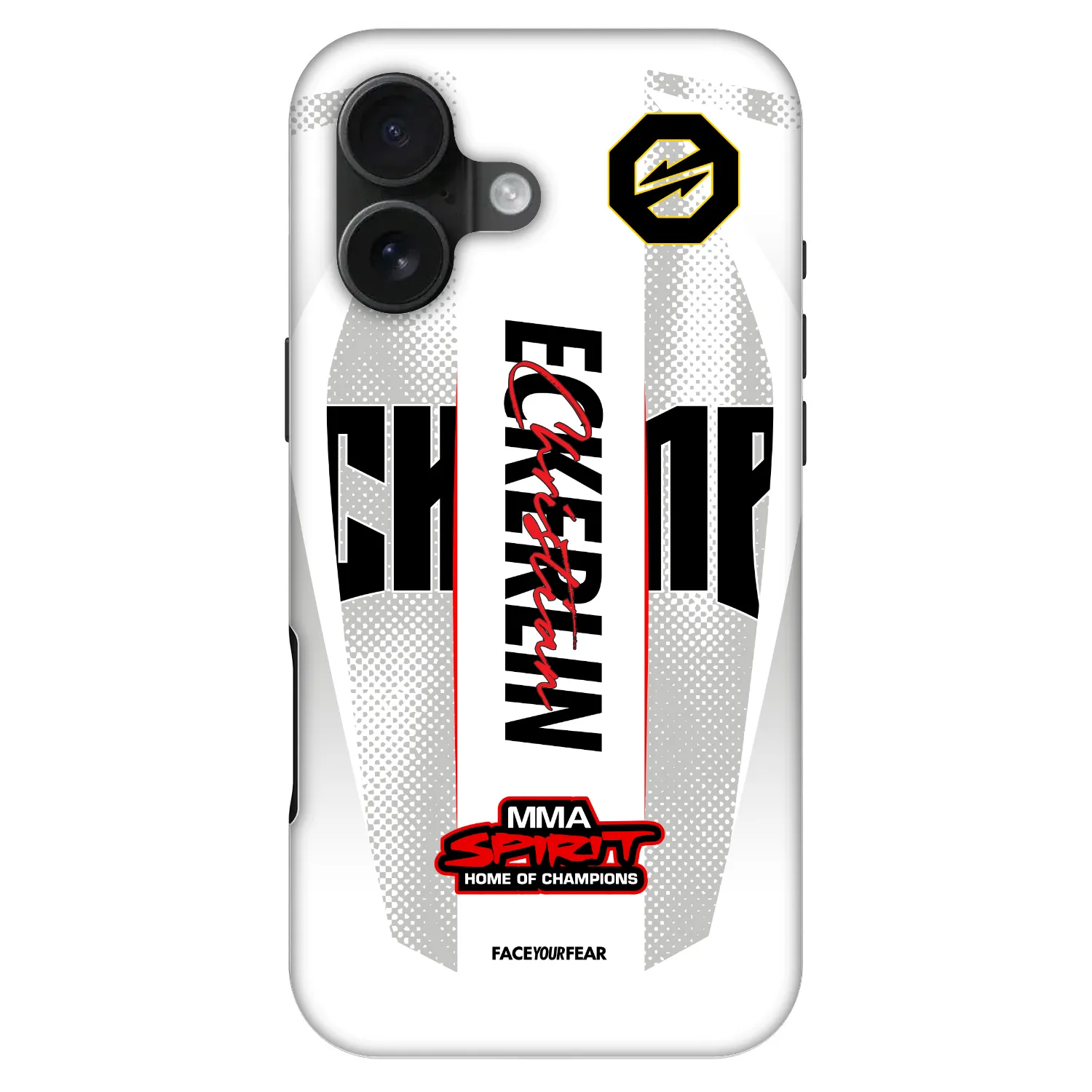Picasee Fashion Case MagSafe Apple iPhone 16 - OKTAGON - Eckerlin Fight Jersey