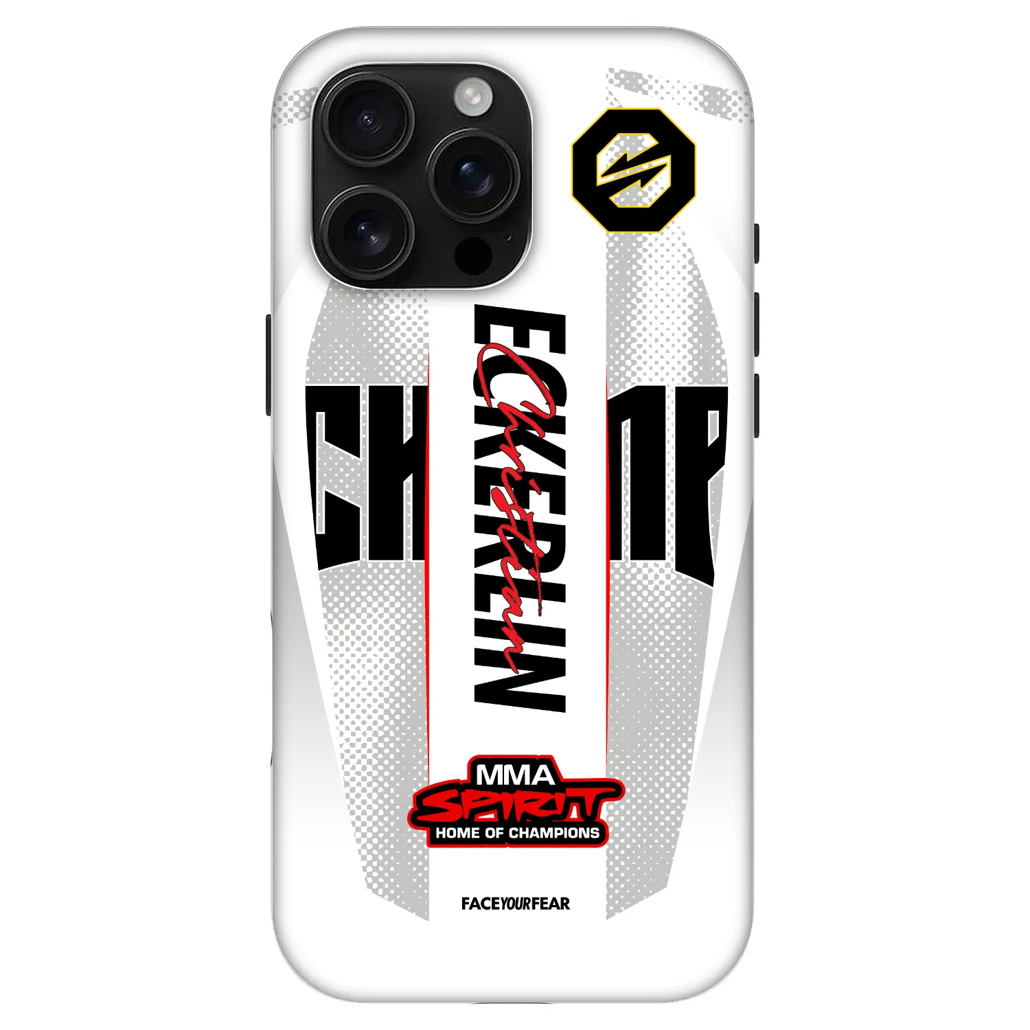 Picasee Fashion Case MagSafe Apple iPhone 16 Pro Max - OKTAGON - Eckerlin Fight Jersey