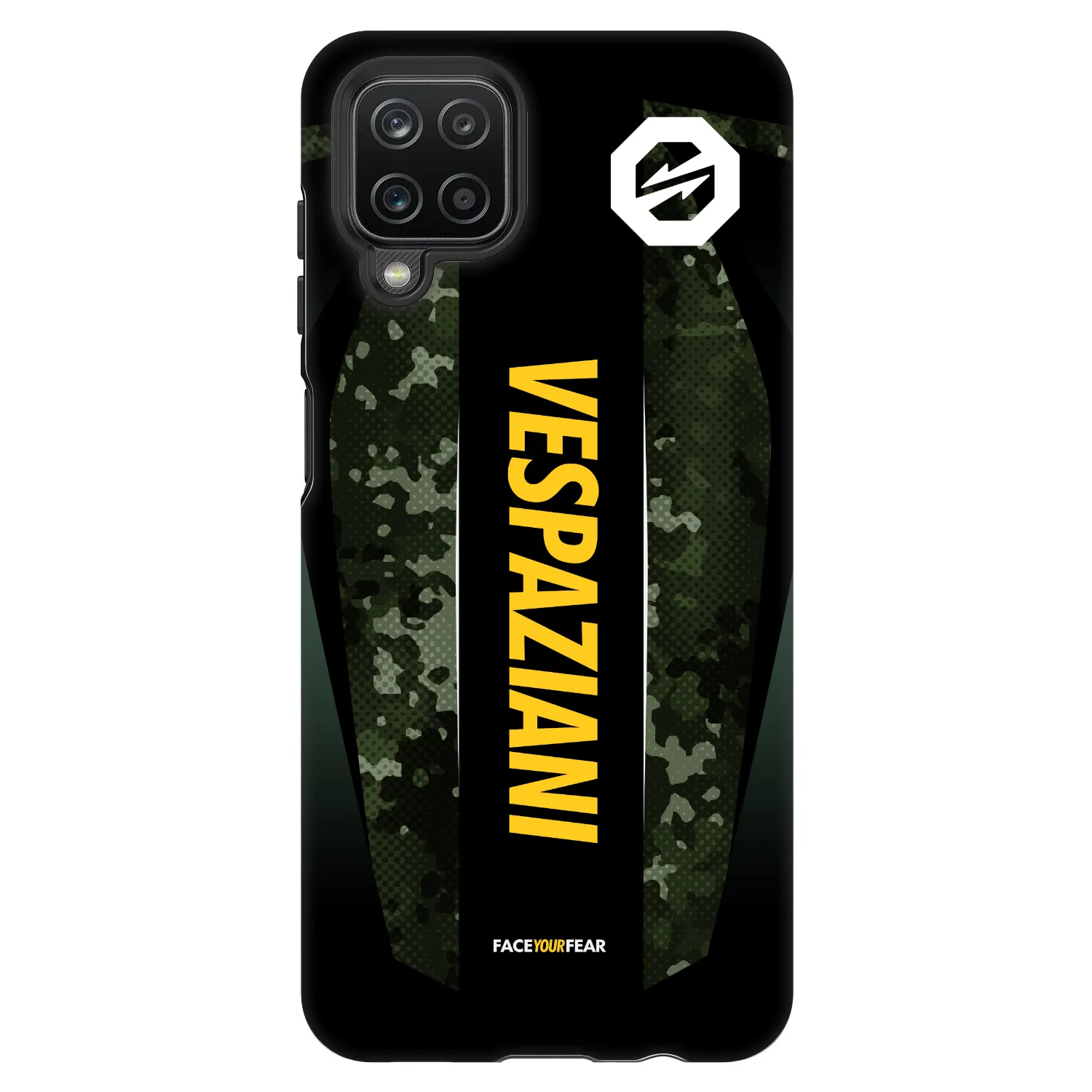 Picasee Fashion Case Samsung Galaxy A12 A125F - OKTAGON - Vespaziani Fight Jersey