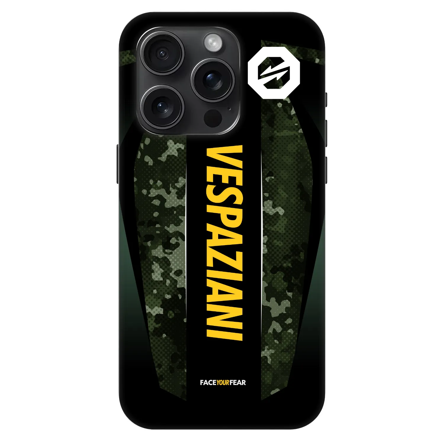 Picasee Fashion Case MagSafe Apple iPhone 15 Pro - OKTAGON - Vespaziani Fight Jersey
