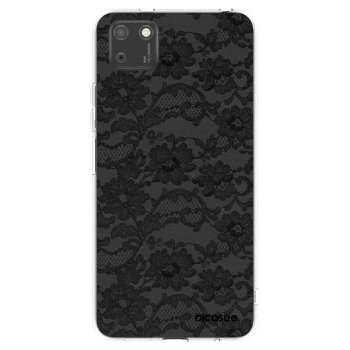 Picasee átlátszó szilikon tok az alábbi mobiltelefonokra Huawei Y5P - Dark Elegance
