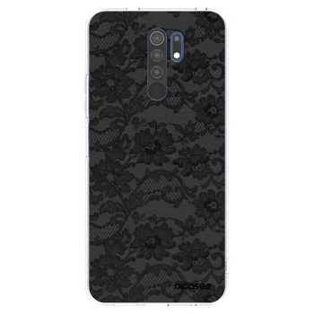 Picasee átlátszó szilikon tok az alábbi mobiltelefonokra Xiaomi Redmi 9 - Dark Elegance
