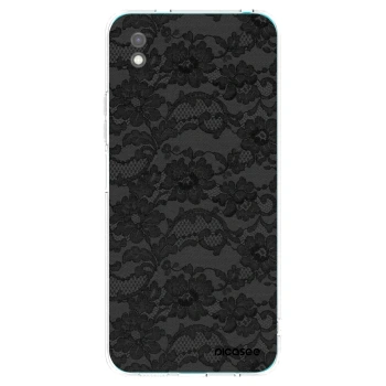 Picasee fekete szilikon tok az alábbi mobiltelefonokra Xiaomi Redmi 9A - Dark Elegance