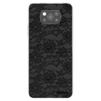 Picasee fekete szilikon tok az alábbi mobiltelefonokra Xiaomi Poco X3 - Dark Elegance