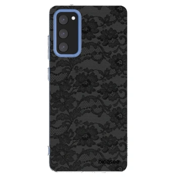 Picasee átlátszó szilikon tok az alábbi mobiltelefonokra Samsung Galaxy S20 FE - Dark Elegance