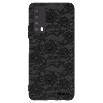 Picasee fekete szilikon tok az alábbi mobiltelefonokra Huawei P Smart 2021 - Dark Elegance