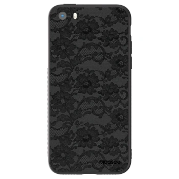 Szilikon tok erre a típusra Apple iPhone 5/5S/SE - Dark Elegance