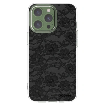 Picasee átlátszó szilikon tok az alábbi mobiltelefonokra Apple iPhone 13 Pro - Dark Elegance