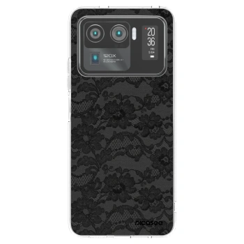 Picasee átlátszó szilikon tok az alábbi mobiltelefonokra Xiaomi Mi 11 Ultra - Dark Elegance