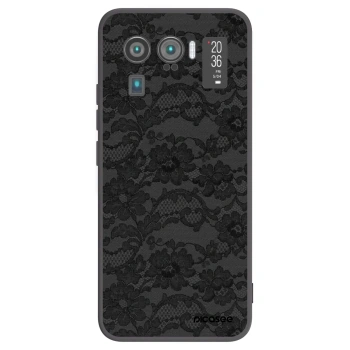 Picasee fekete szilikon tok az alábbi mobiltelefonokra Xiaomi Mi 11 Ultra - Dark Elegance