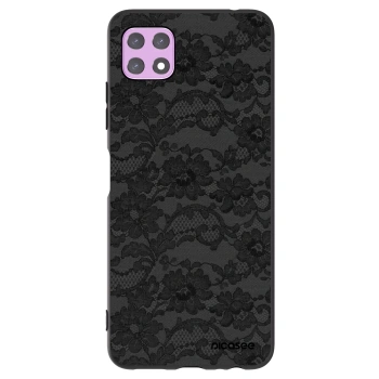 Picasee fekete szilikon tok az alábbi mobiltelefonokra Samsung Galaxy A22 A226B 5G - Dark Elegance