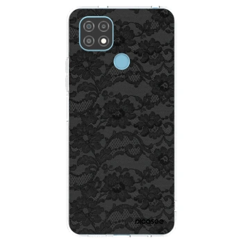 Picasee átlátszó szilikon tok az alábbi mobiltelefonokra Realme C21 - Dark Elegance