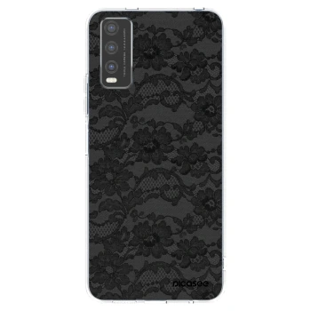 Picasee átlátszó szilikon tok az alábbi mobiltelefonokra Vivo Y20s - Dark Elegance