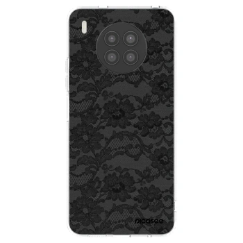 Picasee átlátszó szilikon tok az alábbi mobiltelefonokra Huawei Nova 8i - Dark Elegance
