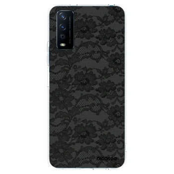 Picasee átlátszó szilikon tok az alábbi mobiltelefonokra Vivo Y11s - Dark Elegance