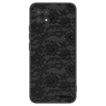 Picasee fekete szilikon tok az alábbi mobiltelefonokra Realme 8i - Dark Elegance