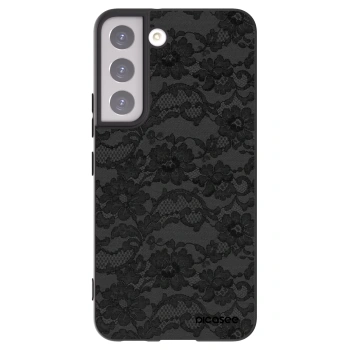 Picasee fekete szilikon tok az alábbi mobiltelefonokra Samsung Galaxy S22 5G - Dark Elegance
