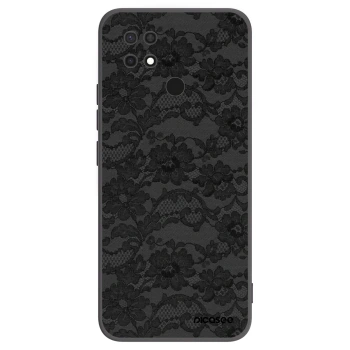 Picasee fekete szilikon tok az alábbi mobiltelefonokra Xiaomi Redmi 10C - Dark Elegance