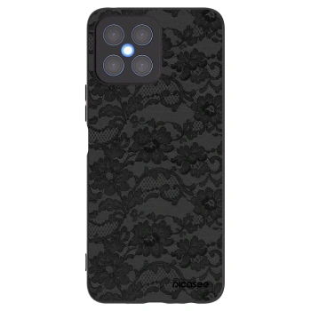 Picasee fekete szilikon tok az alábbi mobiltelefonokra Honor X8 4G - Dark Elegance
