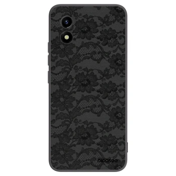 Picasee fekete szilikon tok az alábbi mobiltelefonokra Vivo Y01 - Dark Elegance