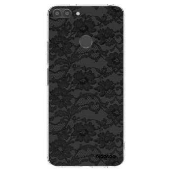 Picasee átlátszó szilikon tok az alábbi mobiltelefonokra Huawei P Smart - Dark Elegance