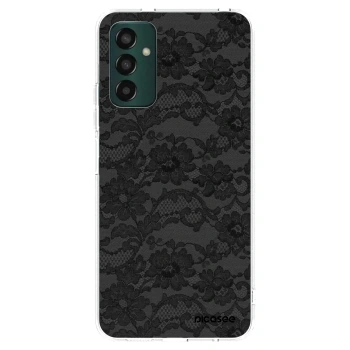 Picasee átlátszó szilikon tok az alábbi mobiltelefonokra Samsung Galaxy M13 M135F - Dark Elegance