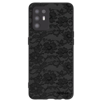 Picasee fekete szilikon tok az alábbi mobiltelefonokra OPPO A94 5G - Dark Elegance