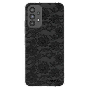 Picasee átlátszó szilikon tok az alábbi mobiltelefonokra Samsung Galaxy A73 5G - Dark Elegance