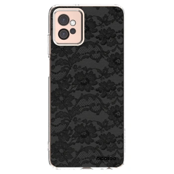 Picasee átlátszó szilikon tok az alábbi mobiltelefonokra Motorola Moto G32 - Dark Elegance