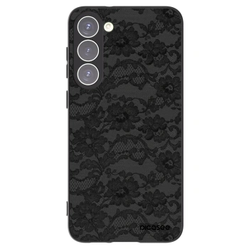 Picasee fekete szilikon tok az alábbi mobiltelefonokra Samsung Galaxy S23+ 5G - Dark Elegance