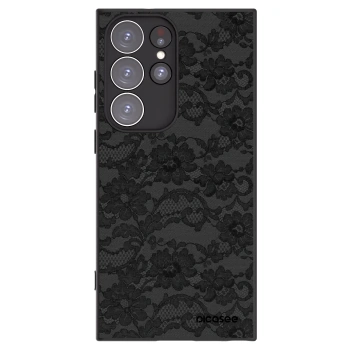 Picasee fekete szilikon tok az alábbi mobiltelefonokra Samsung Galaxy S23 Ultra 5G - Dark Elegance