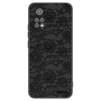 Picasee fekete szilikon tok az alábbi mobiltelefonokra Xiaomi Redmi Note 11S 5G - Dark Elegance