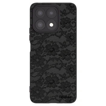Picasee fekete szilikon tok az alábbi mobiltelefonokra Honor X8a - Dark Elegance
