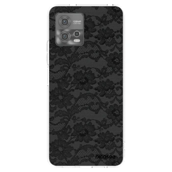 Picasee átlátszó szilikon tok az alábbi mobiltelefonokra Motorola Moto G72 - Dark Elegance