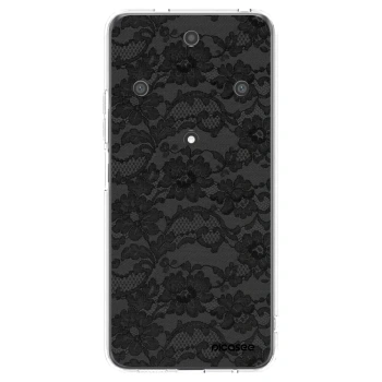 Picasee átlátszó szilikon tok az alábbi mobiltelefonokra Honor Magic5 Lite 5G - Dark Elegance