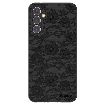 Picasee fekete szilikon tok az alábbi mobiltelefonokra Samsung Galaxy A34 5G A346B - Dark Elegance