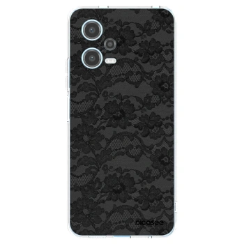 Picasee átlátszó szilikon tok az alábbi mobiltelefonokra Xiaomi Redmi Note 12 5G - Dark Elegance