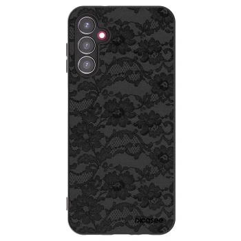 Picasee fekete szilikon tok az alábbi mobiltelefonokra Samsung Galaxy A14 4G A145R - Dark Elegance