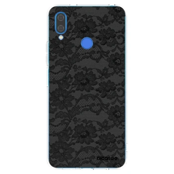 Picasee átlátszó szilikon tok az alábbi mobiltelefonokra Huawei Nova 3 - Dark Elegance